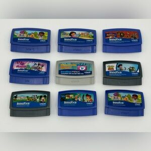 Vtech InnoTab Games - Lot Of 9 - Disney Mickey & Clubhouse, Dora, Jake + More